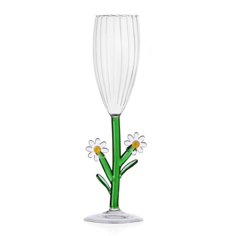 Flûte à champagne marguerites BOTANICA daisy, ICHENDORF