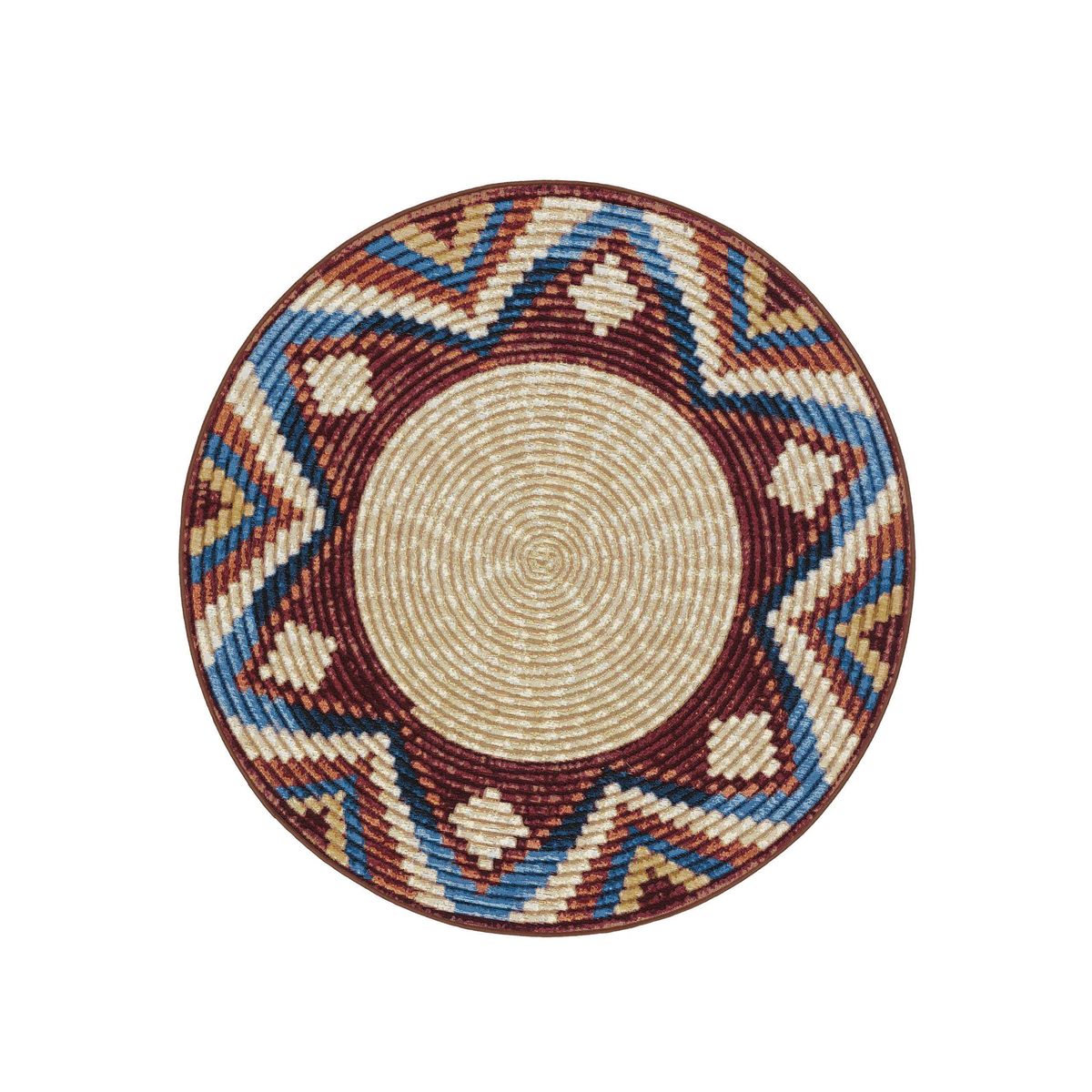 Tapis Rond <br> Africain