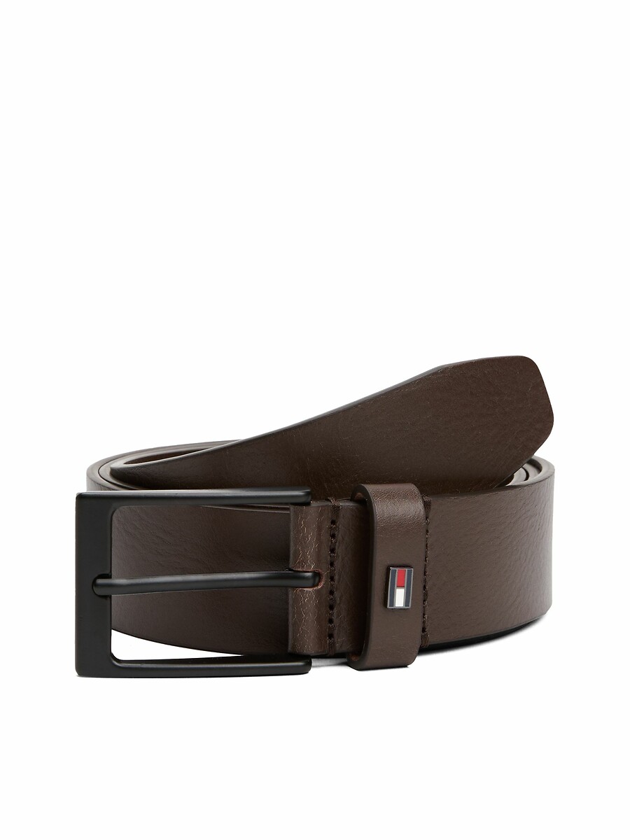 Cintura in pelle Layton 3,5cm, TOMMY HILFIGER