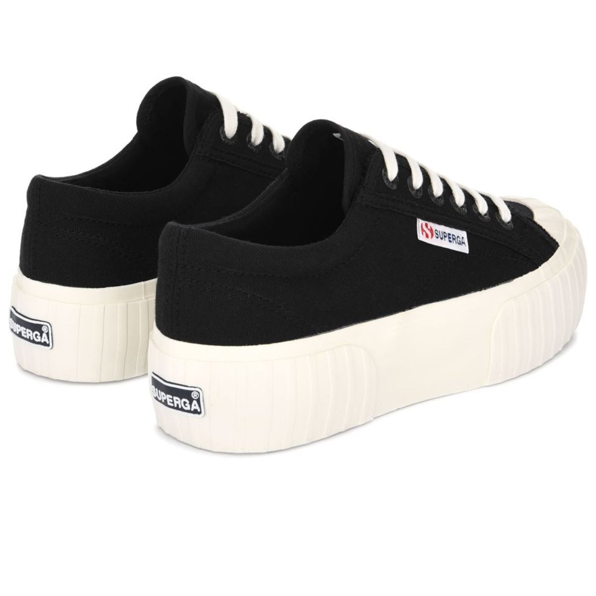 Superga noir plateforme sales