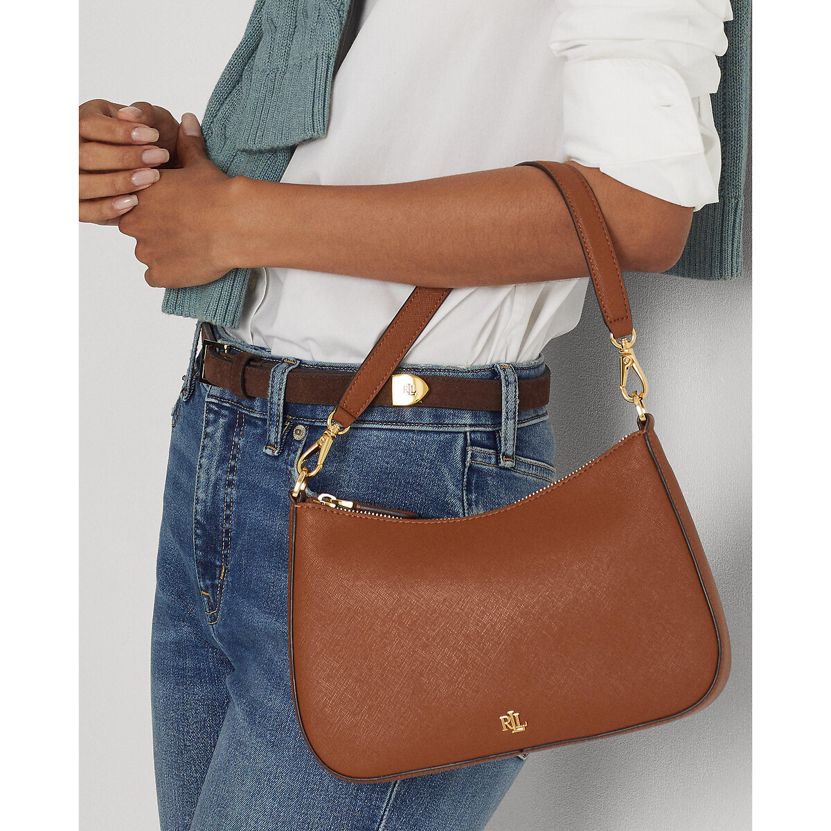 Sac ralph top lauren cuir