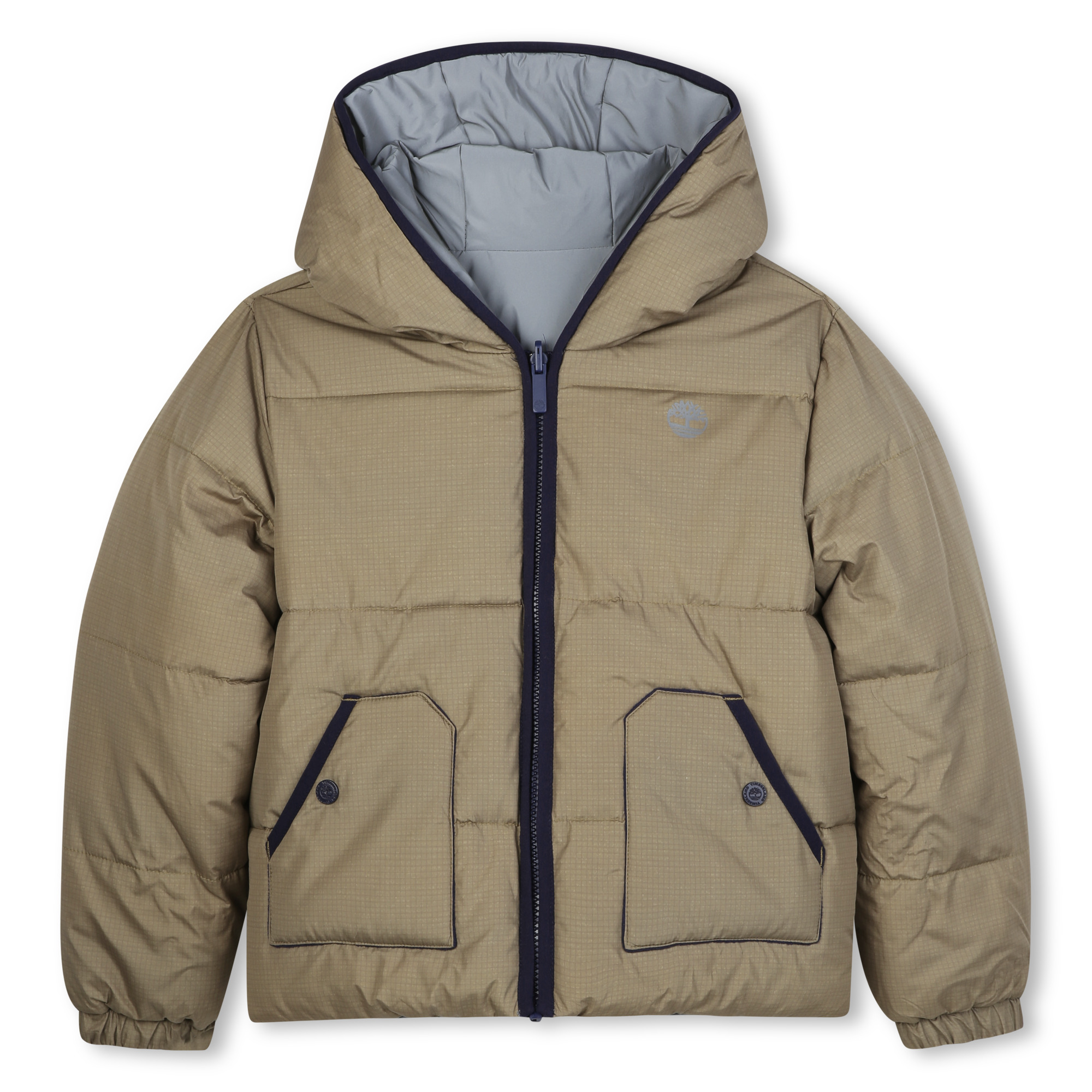 Chemise en duvet réversible avec capuche, TIMBERLAND