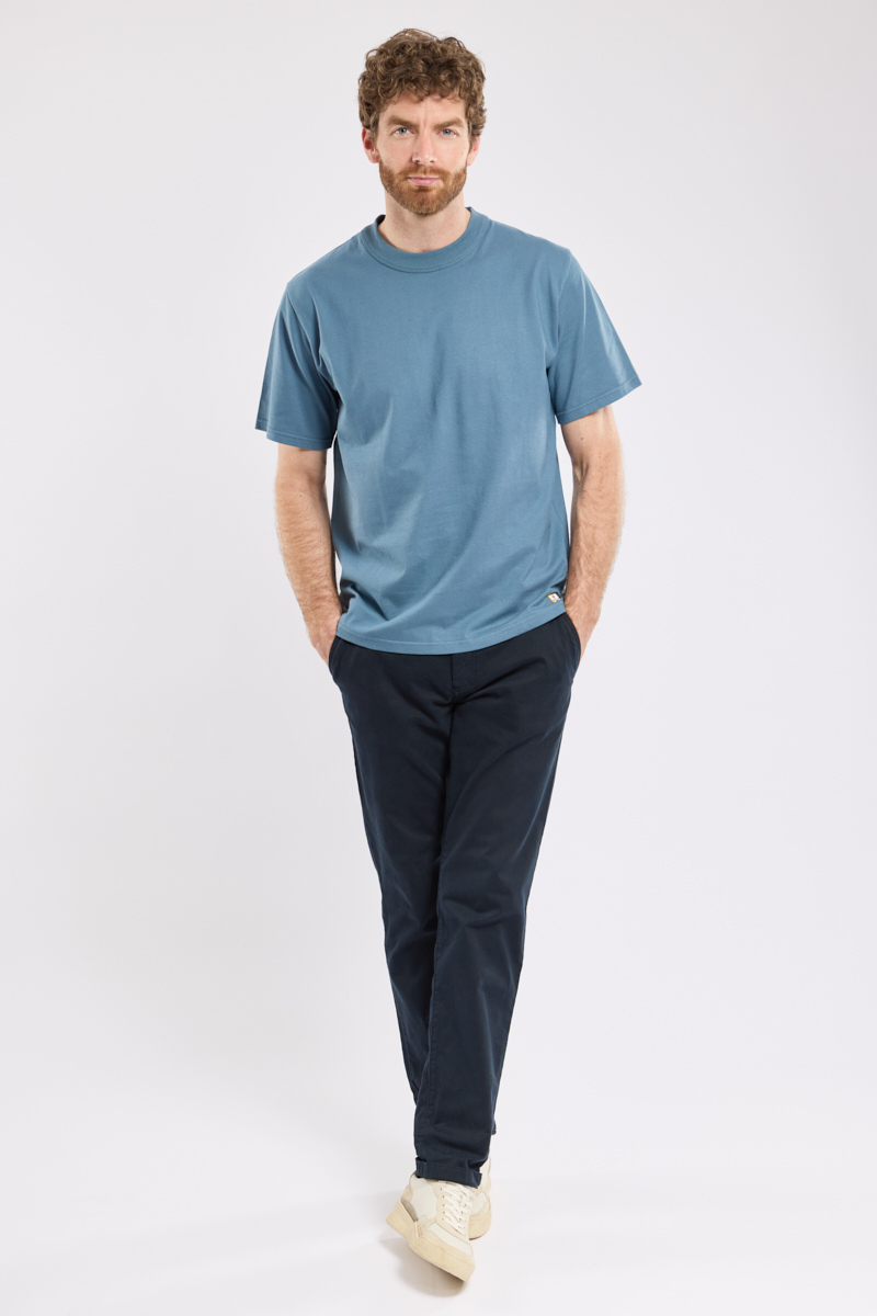Chino coupe droite en coton, ARMOR-LUX