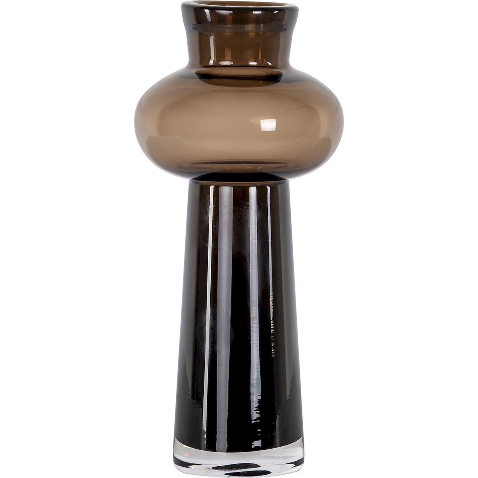 Vase rond en verre design contemporain, RECOLLECTION