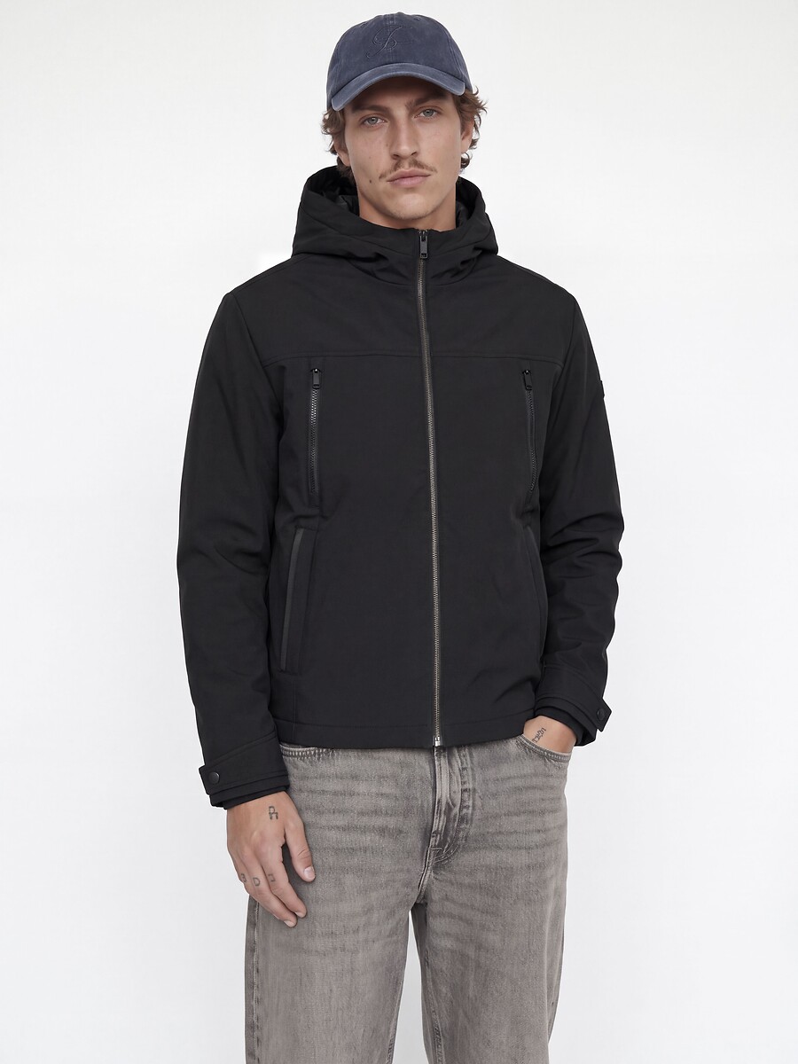 Parka mi-longue à capuche, CLARK, JACK & JONES