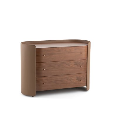 Commode noyer/cuir, Firmo AM.PM