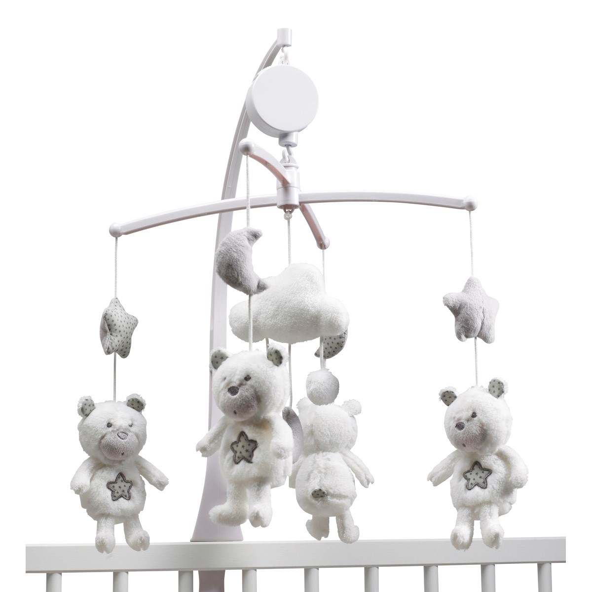 Mobile musical bébé Ours en polyester, SAUTHON