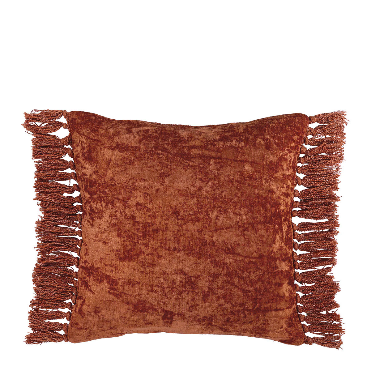Housse de coussin PAULA en velours irisé, BLANC D’IVOIRE