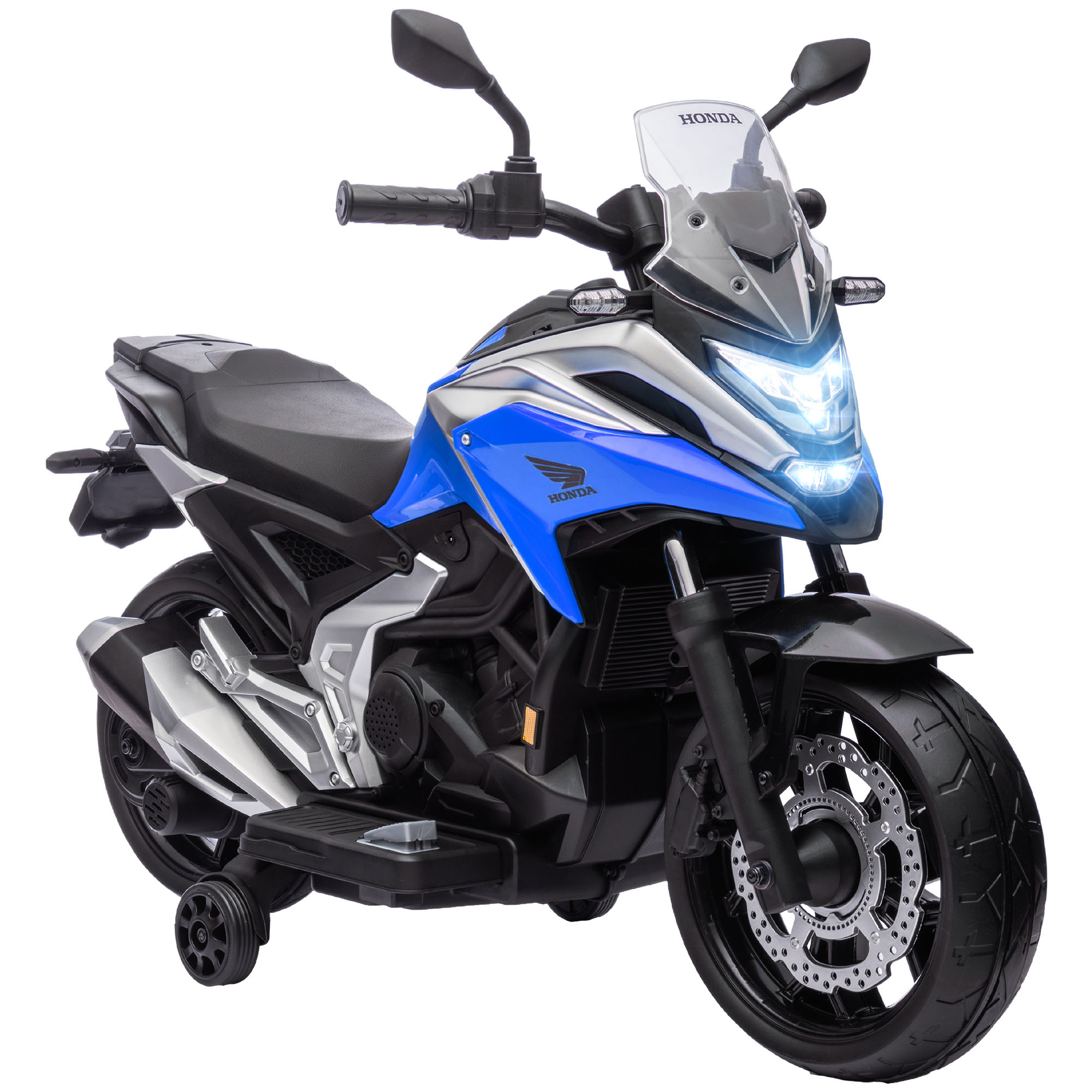 Moto électrique à conducteur assis PP Bleu, AIYAPLAY