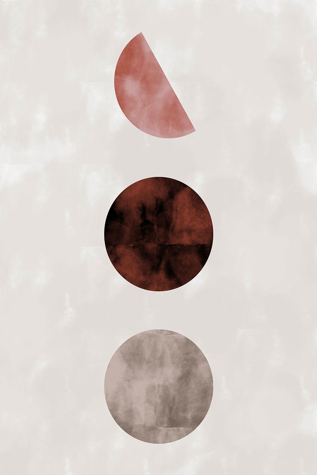 Tableau Lune pleine, HEXOA