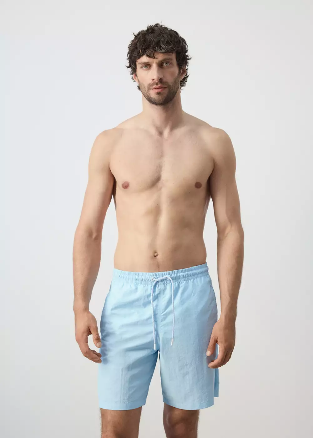 Maillot de bain essentiel cordon, MANGO MAN
