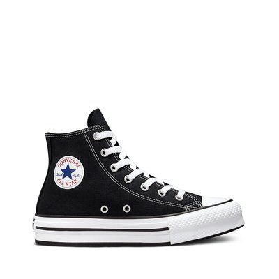 Kids Chuck Taylor All Star Eva Lift Canvas High Top Trainers CONVERSE