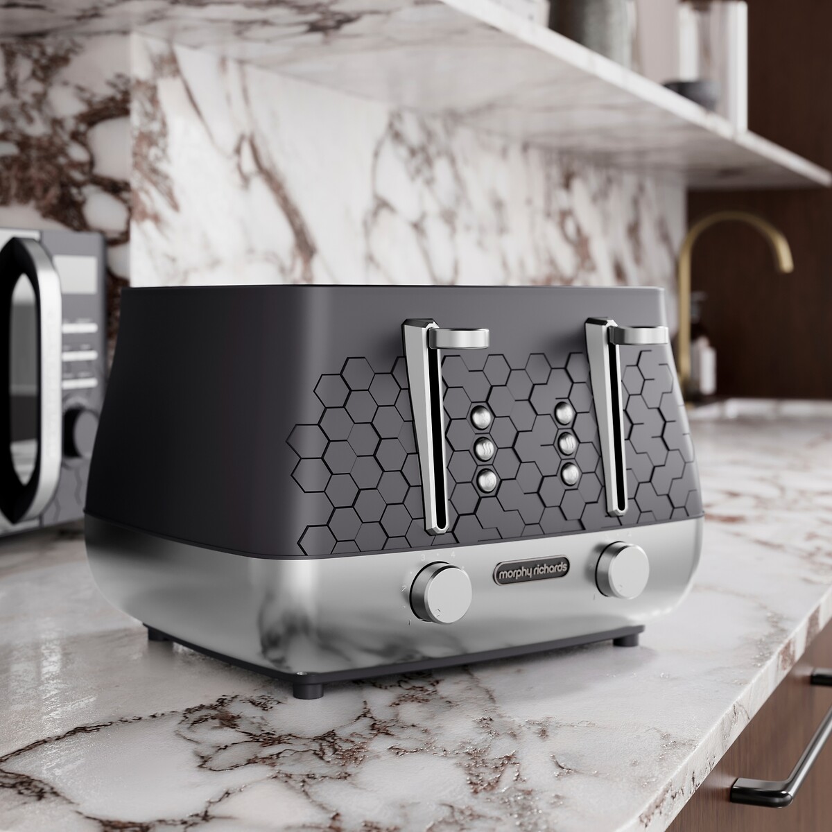 Cassini 4-Slice Toaster, MORPHY RICHARDS