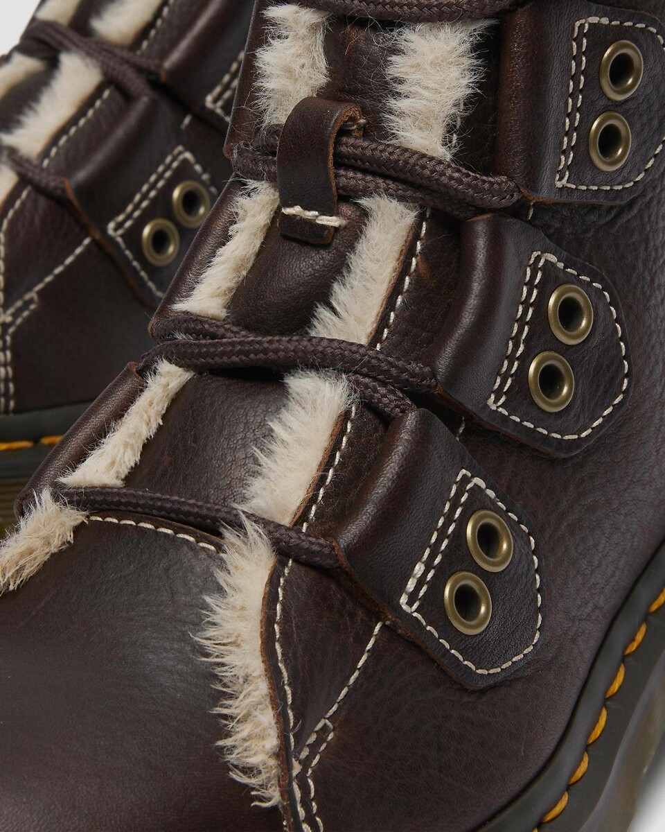 Dr. Martens Botas de piel forradas 1460 Lace to Toe — foto 7