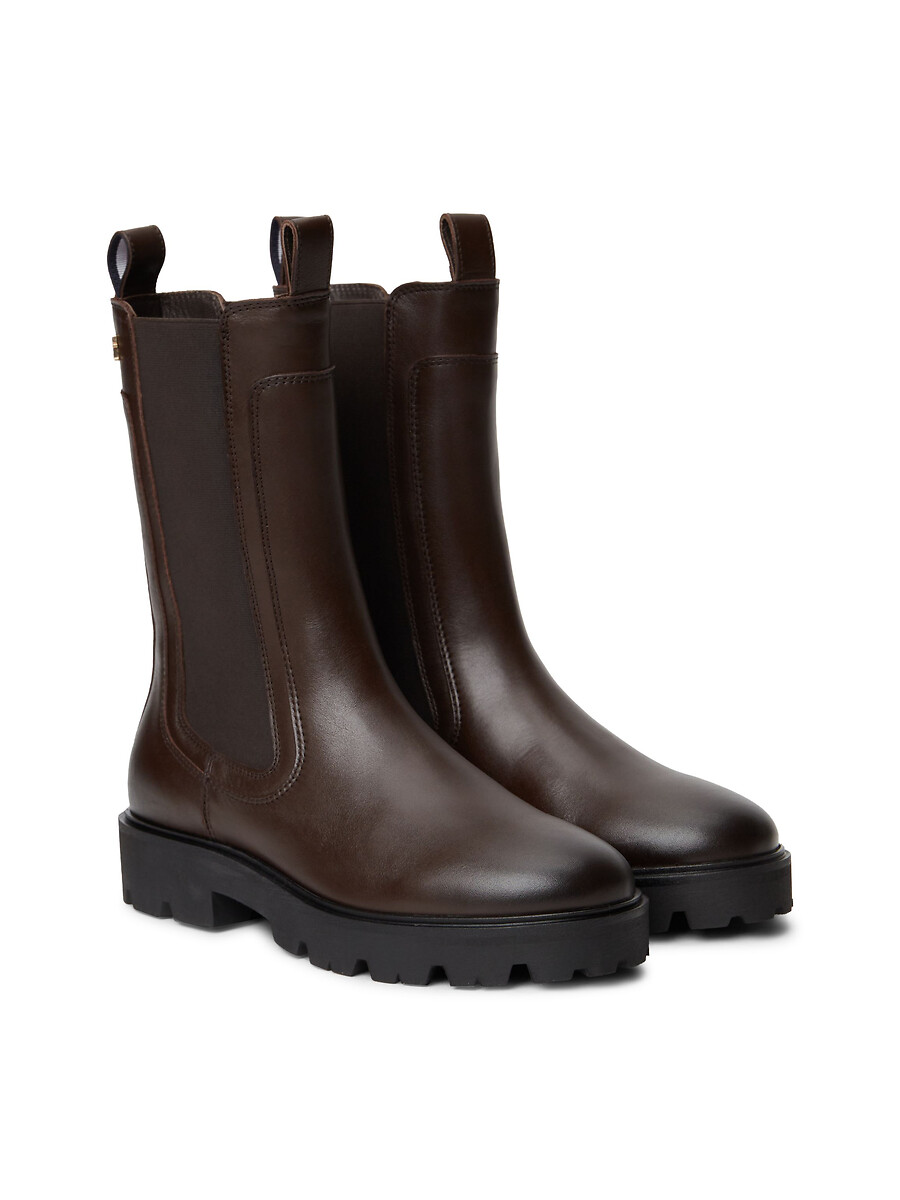 Tommy Hilfiger Botines chelsea de piel