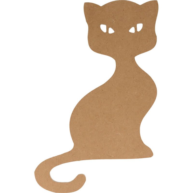 Medium Chat Bois 25cm Artemio La Redoute