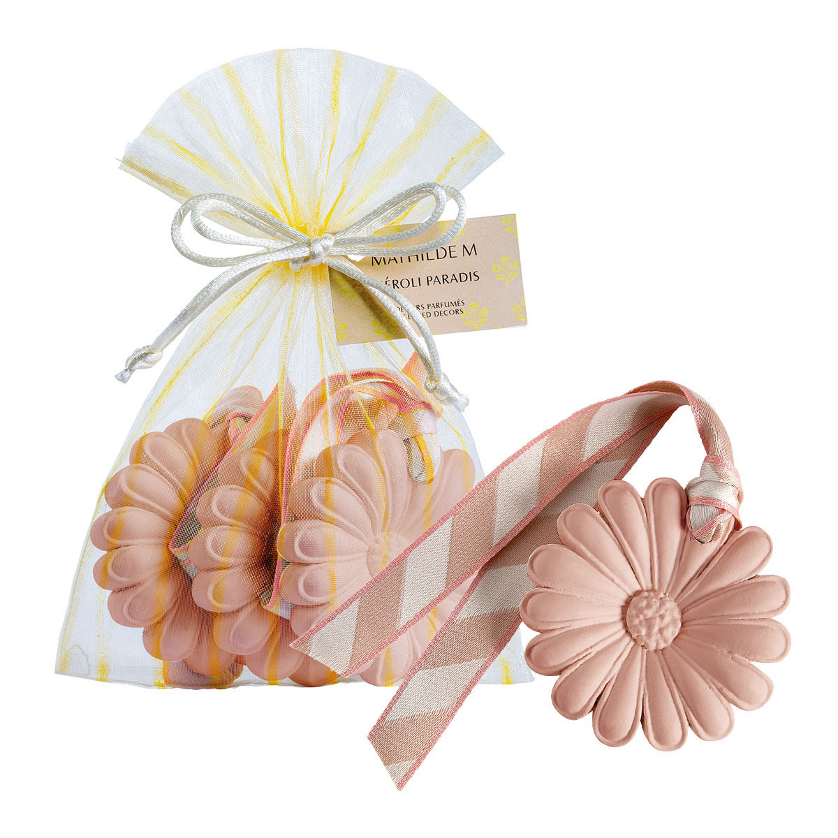 Pochon de 3 décors parfumés - Néroli Paradis, MATHILDE M