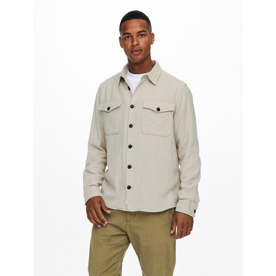 Overshirt Milo, Baumwoll-Flanell ONLY & SONS