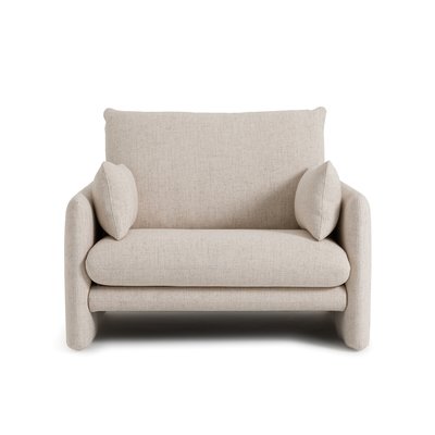 Fauteuil in gevlochten polyester, Luciano AM.PM