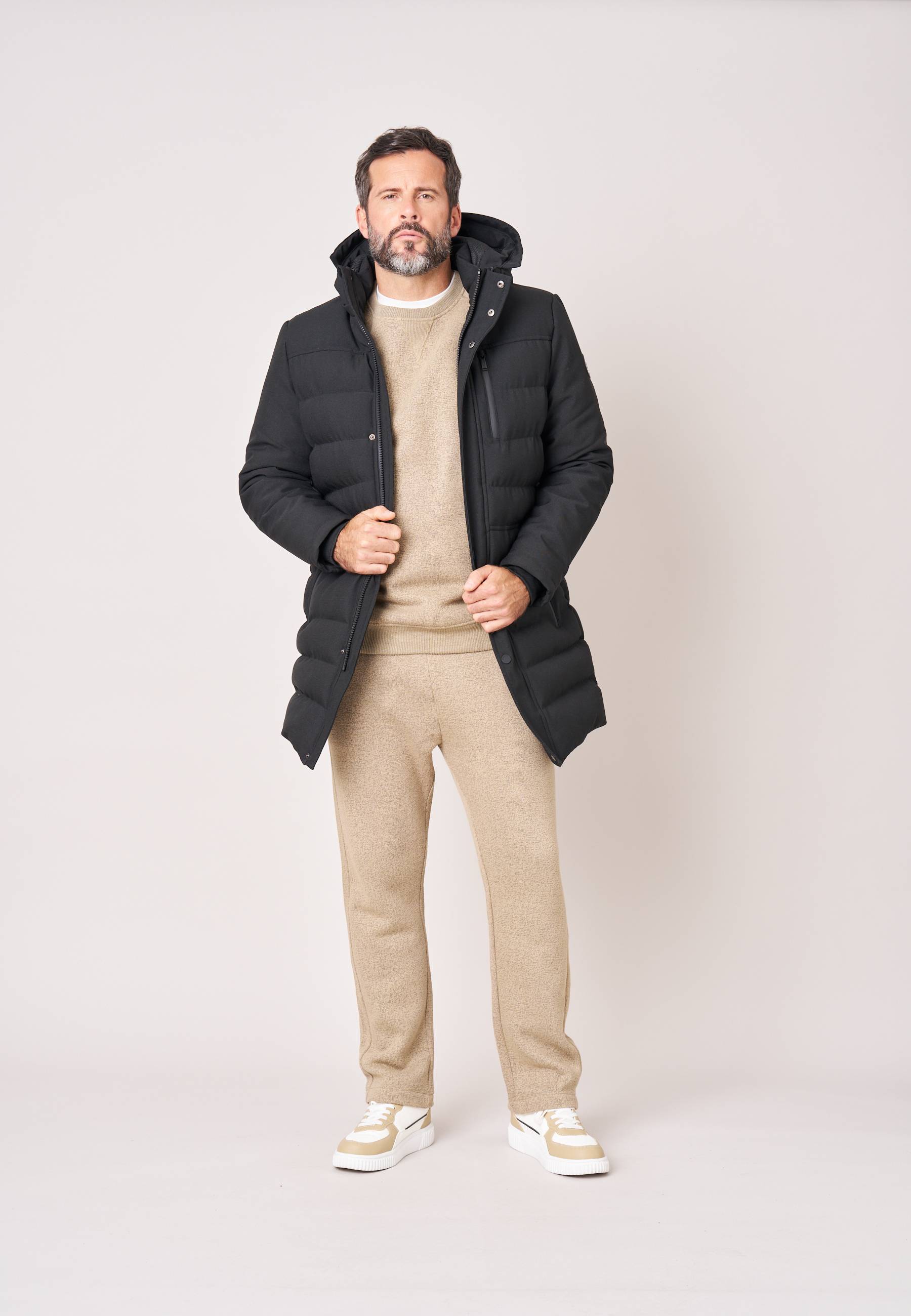 Parka longue homme matelassée CHIROLONG, DEELUXE