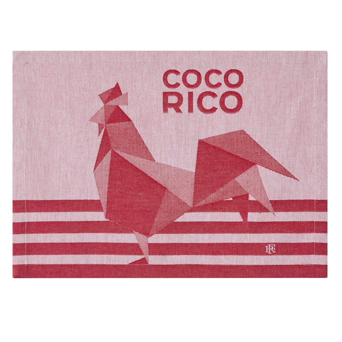 Lot de 2 sets de table en Coton, COCO-RICO, LE JACQUARD FRANCAIS