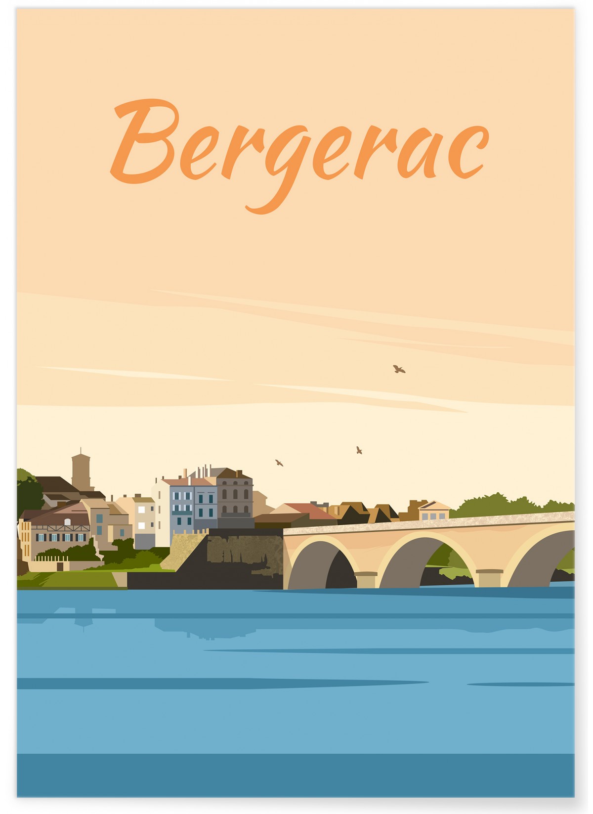 Affiche ville Bergerac, L'AFFICHERIE