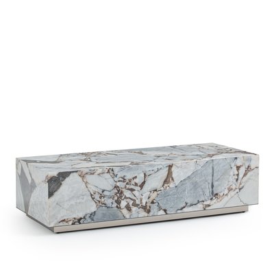 Tavolo basso cubo in marmo, Alcana AM.PM