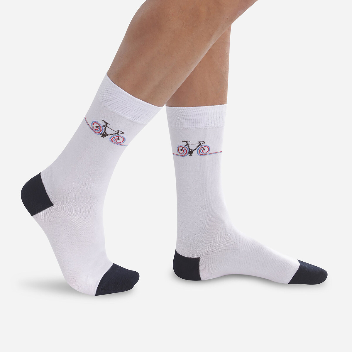 Pair of Tour de France Socks in Brushed Cotton Mix