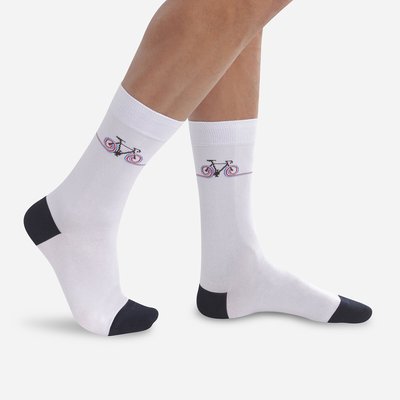 Pair of Tour de France Socks in Combed Cotton Mix DIM
