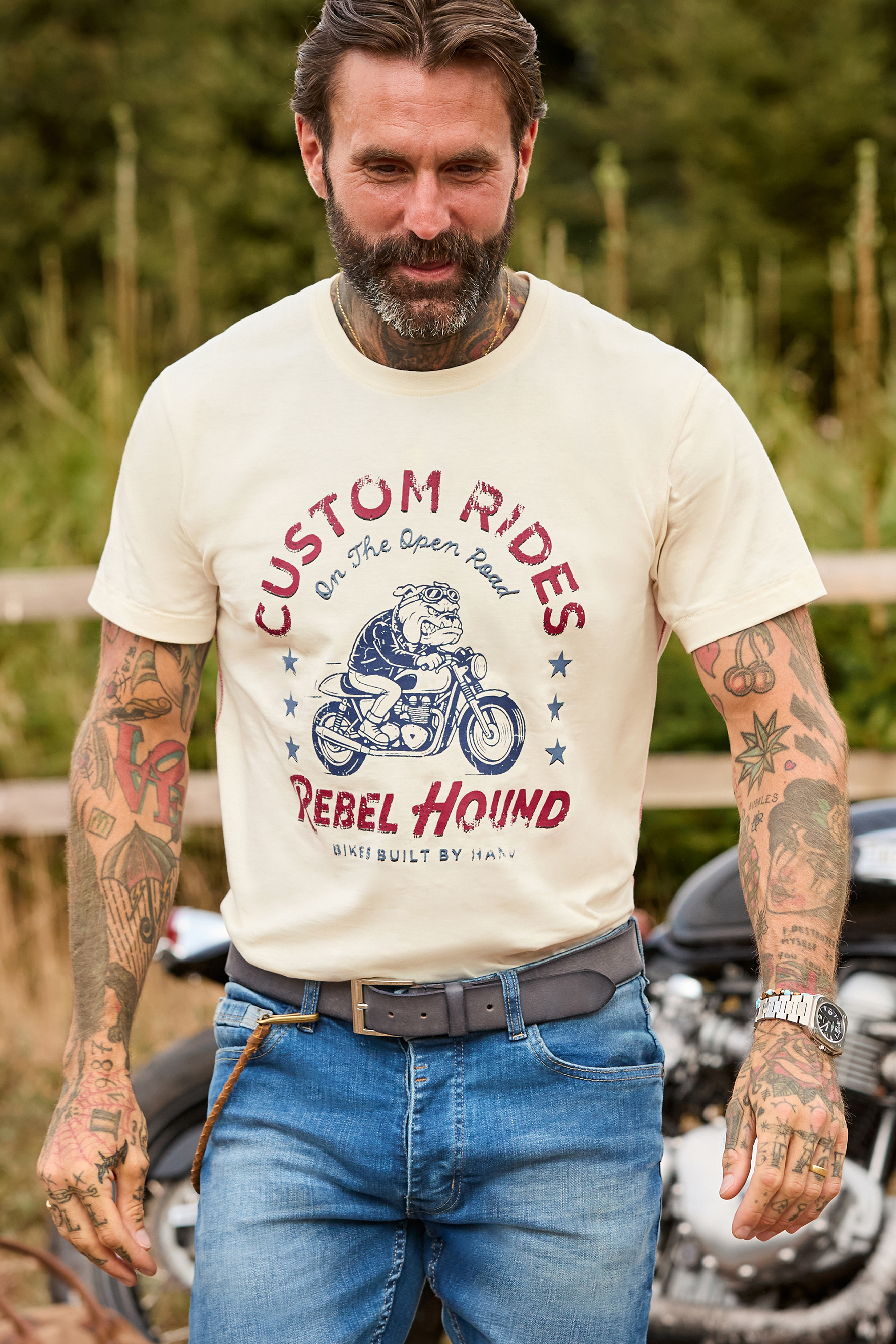 T-Shirt Chien Rebelle, JOE BROWNS
