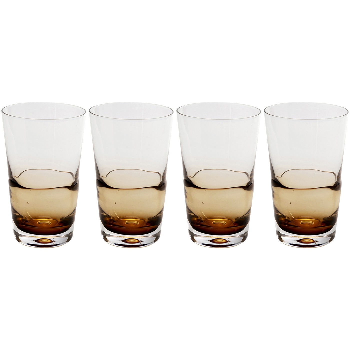 Lot de 4 verres à eau, MIMI, KARE DESIGN