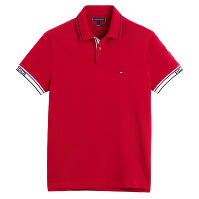 Cotton Polo Shirt with Short Sleeves TOMMY HILFIGER