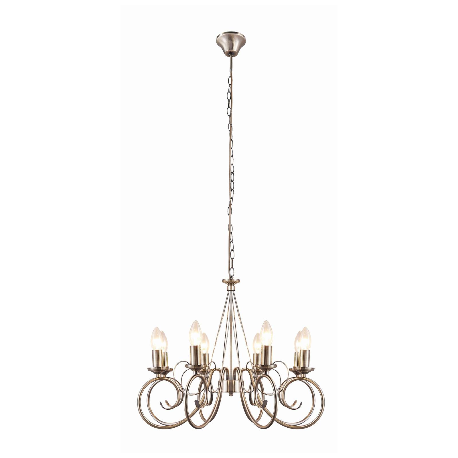 Lustre en métal antique, Marnia, LINDBY