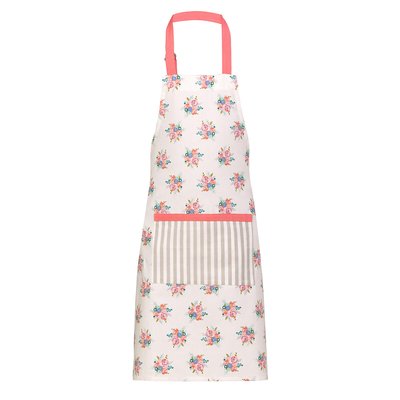 Apron in Pink Floral Print SO'HOME