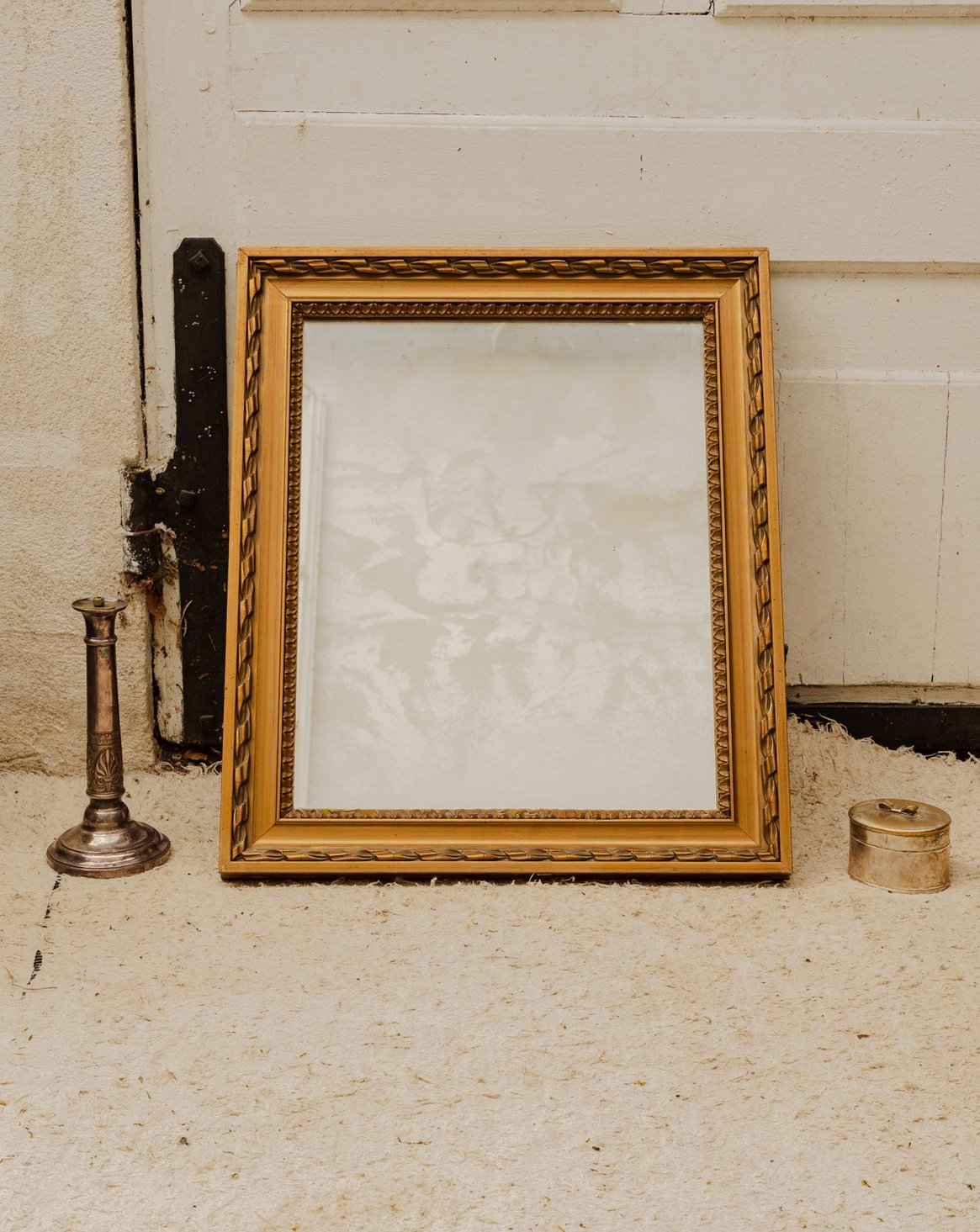 Miroir en bois doré Georges N°1500 - Bon état, DEBONGOUT