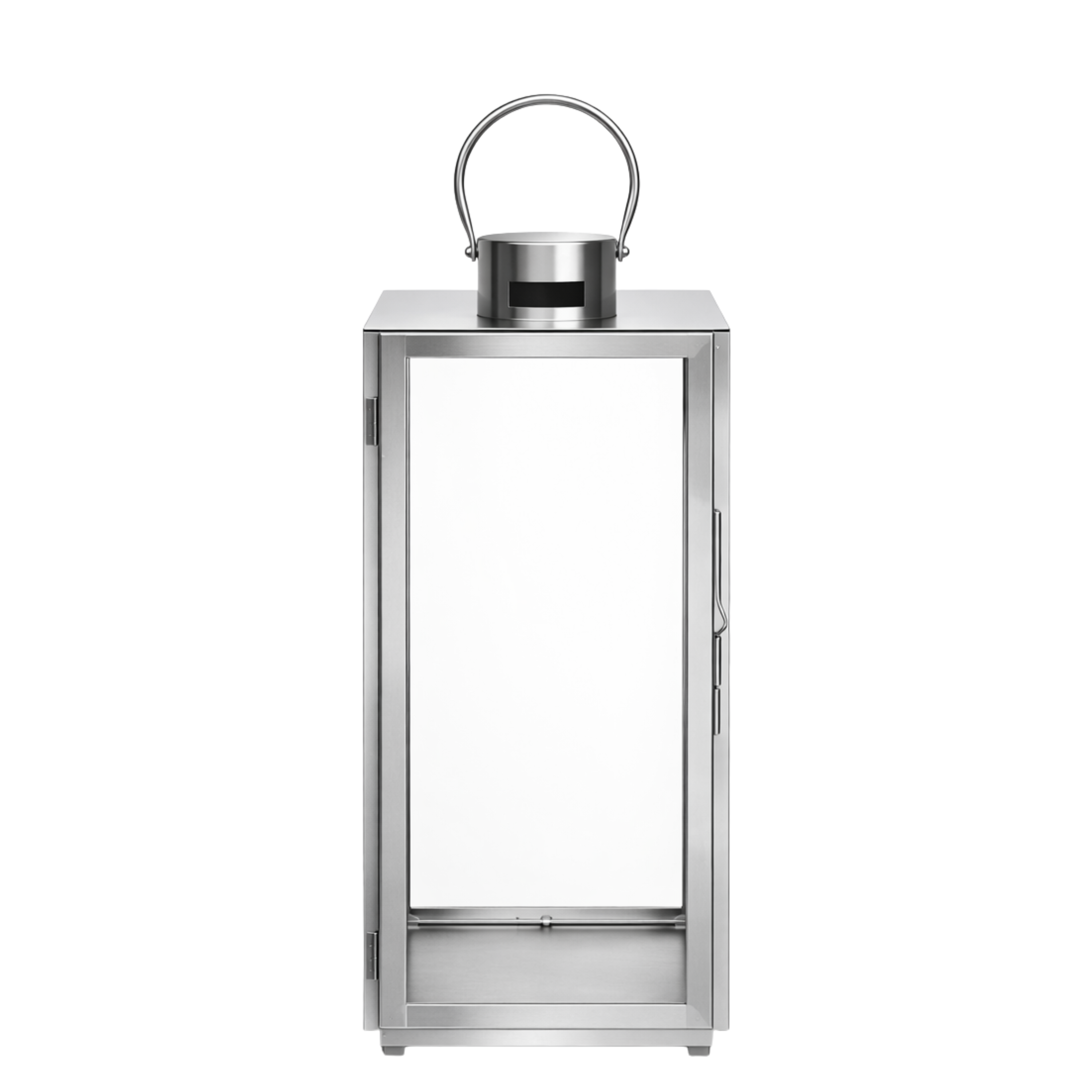 Lanterne décorative en verre et acier H50 ZAKA, SIA DECO