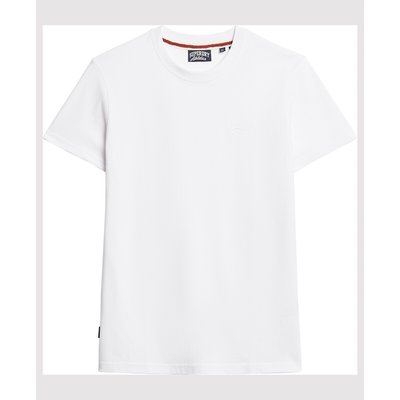 Essential Embroidered Logo T-Shirt in Cotton with Crew Neck SUPERDRY