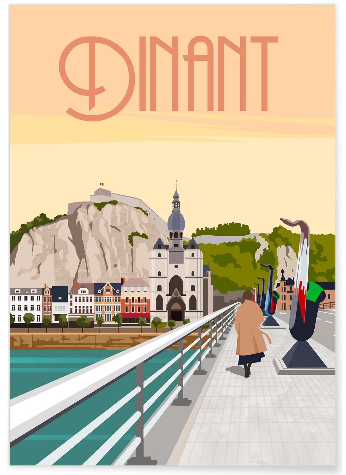 Affiche ville Dinant, L'AFFICHERIE