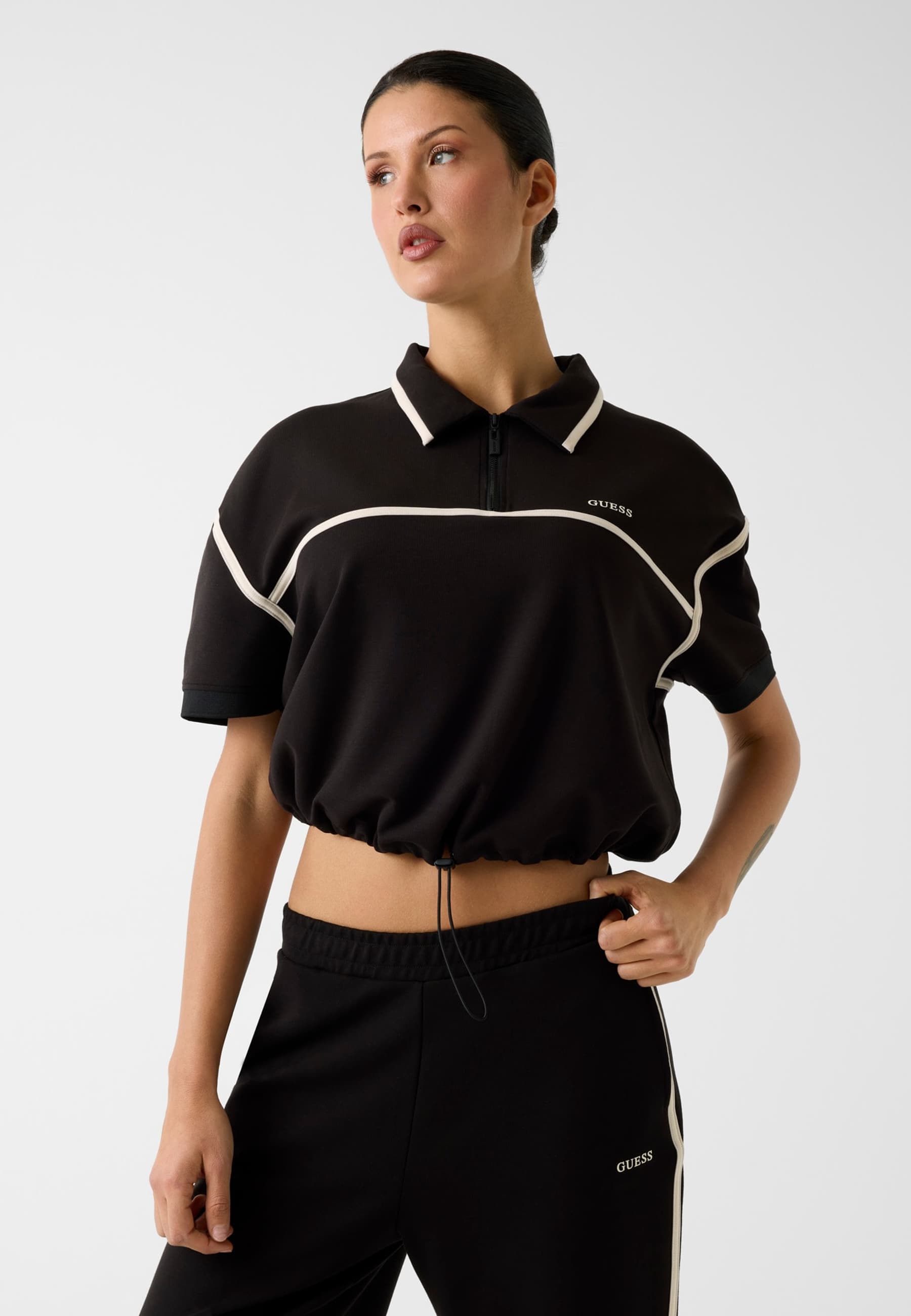 Polo À Demi-Zip, GUESS
