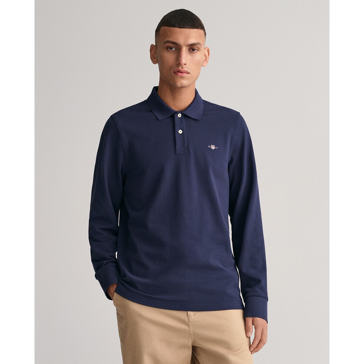 Polo manche longue homme GANT La Redoute