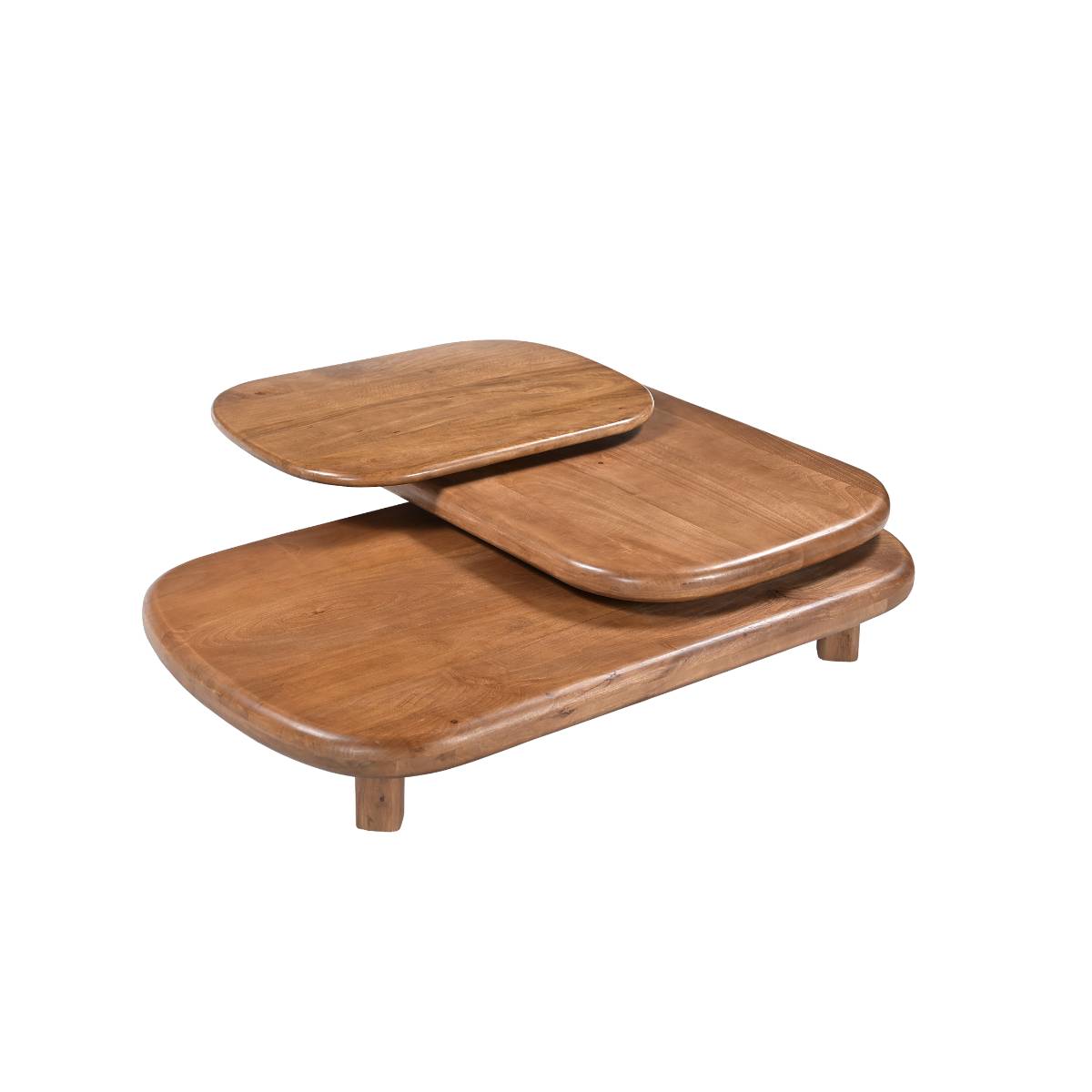 Table basse en bois de manguier NOELYA, MADE IN MEUBLES