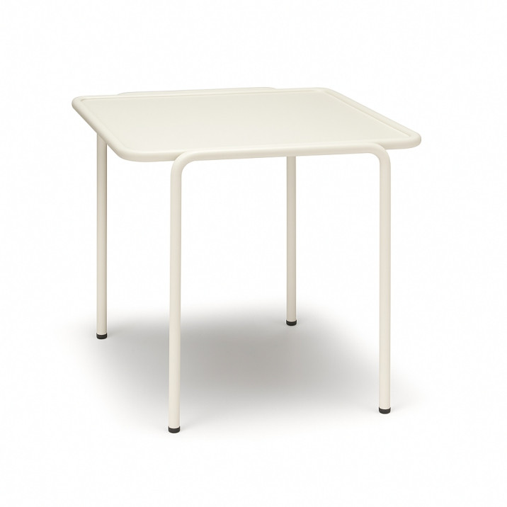Table d'appoint carré en métal, L.45 , DRESS CODE, SCAB DESIGN