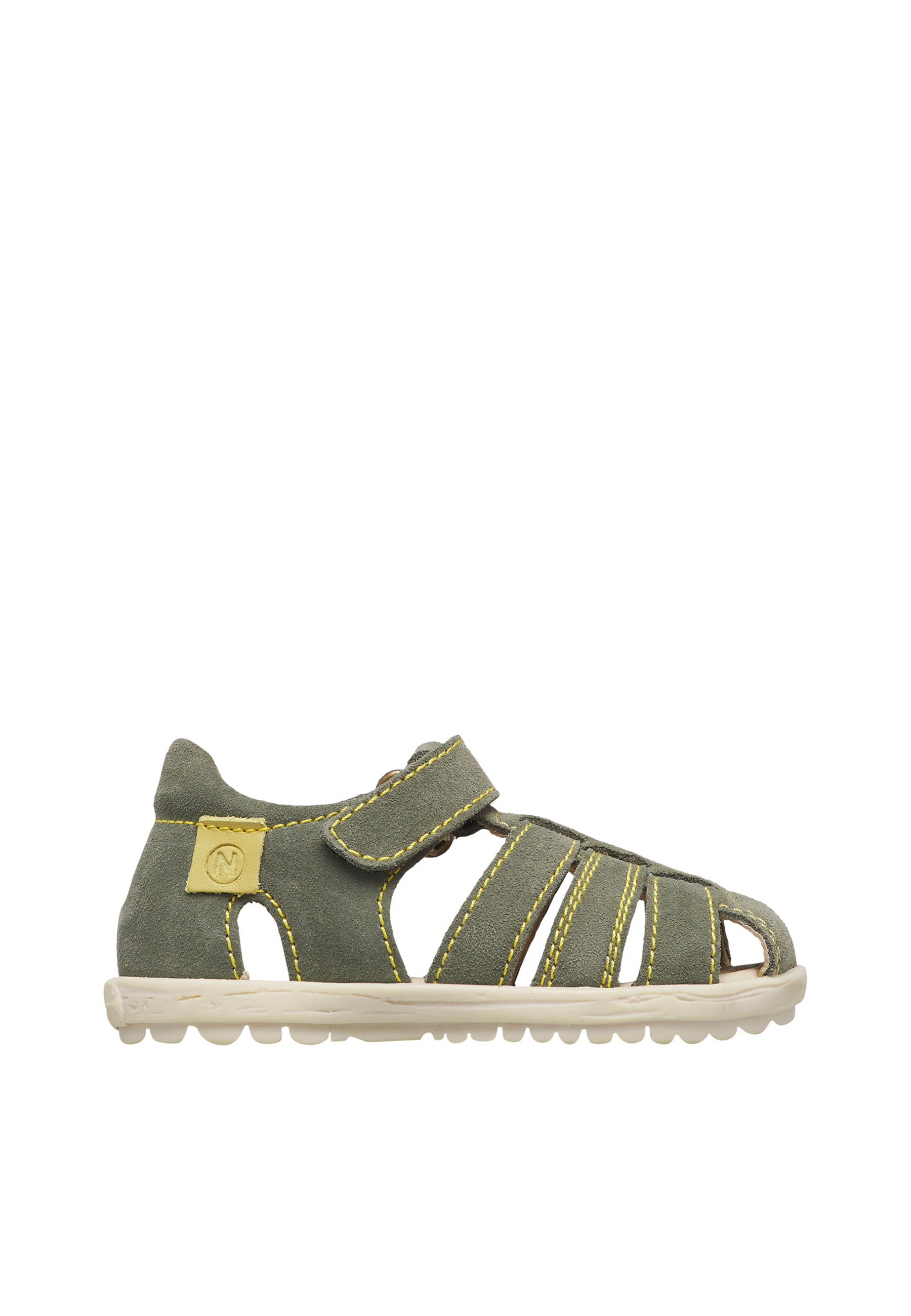 Sandales semi-ouvertes en daim SEE, NATURINO