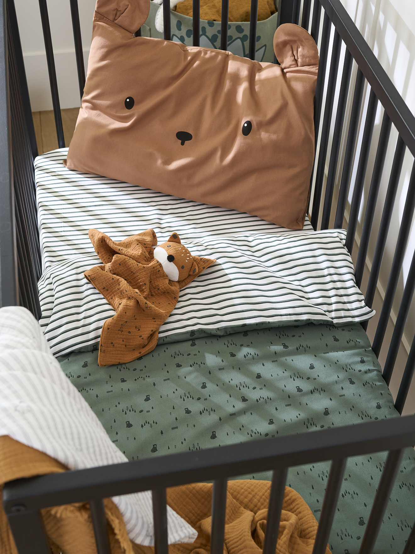 Housse de couette GREEN FOREST, VERTBAUDET