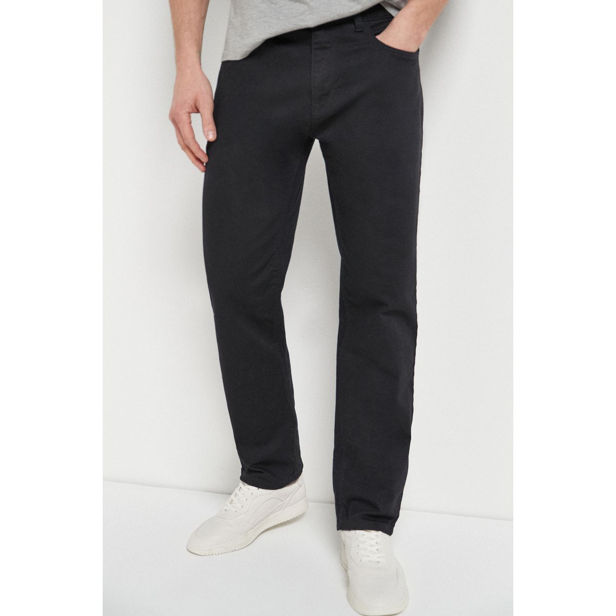 Jean stretch coloré - coupe droite, NEXT