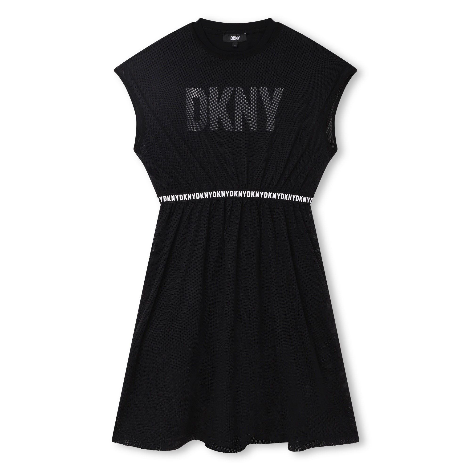 Robe 2 en 1 ouverte au dos black Dkny La Redoute