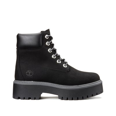 TBL Premium Elevated Ankle Boots in Leather TIMBERLAND