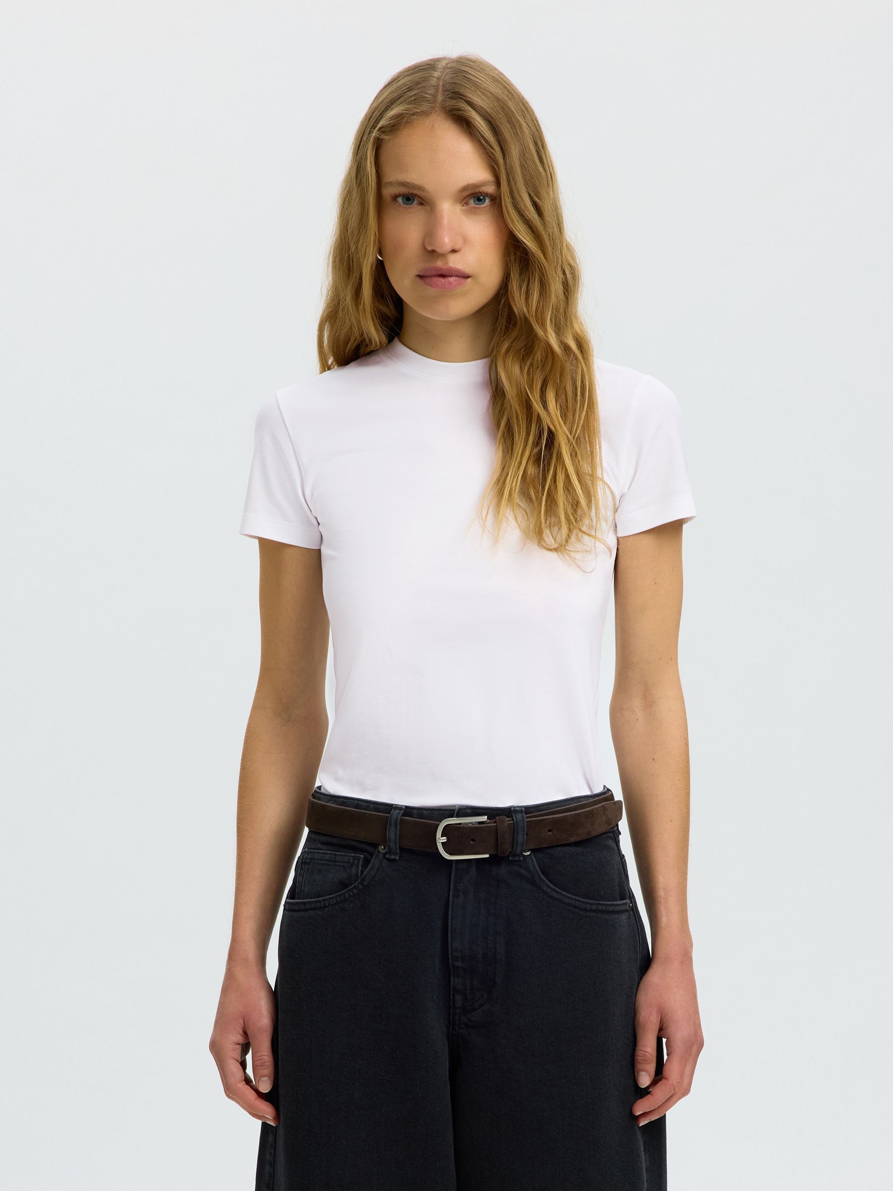T-Shirt Ras Du Cou, SELECTED
