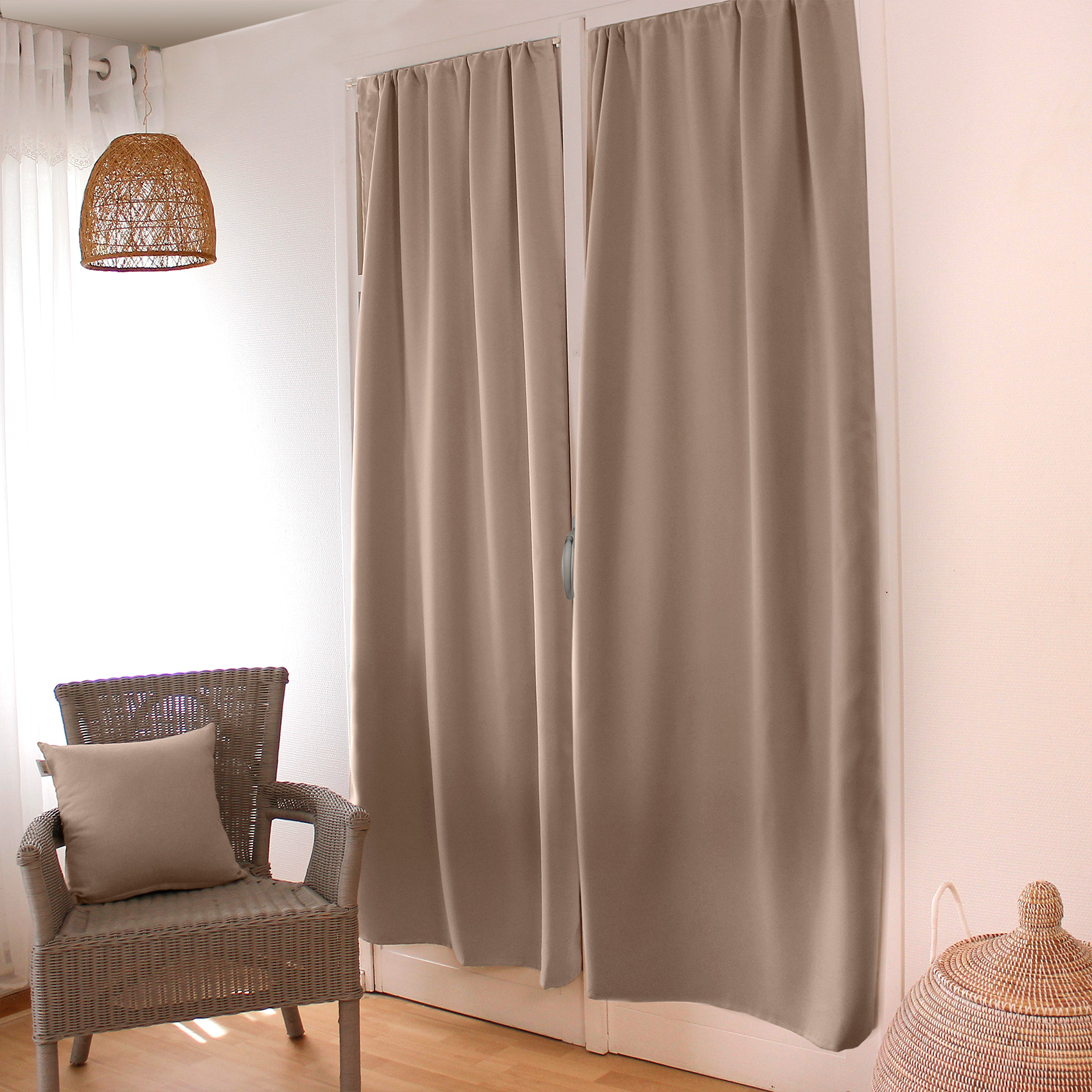 Rideau de porte occultant, HOME MAISON