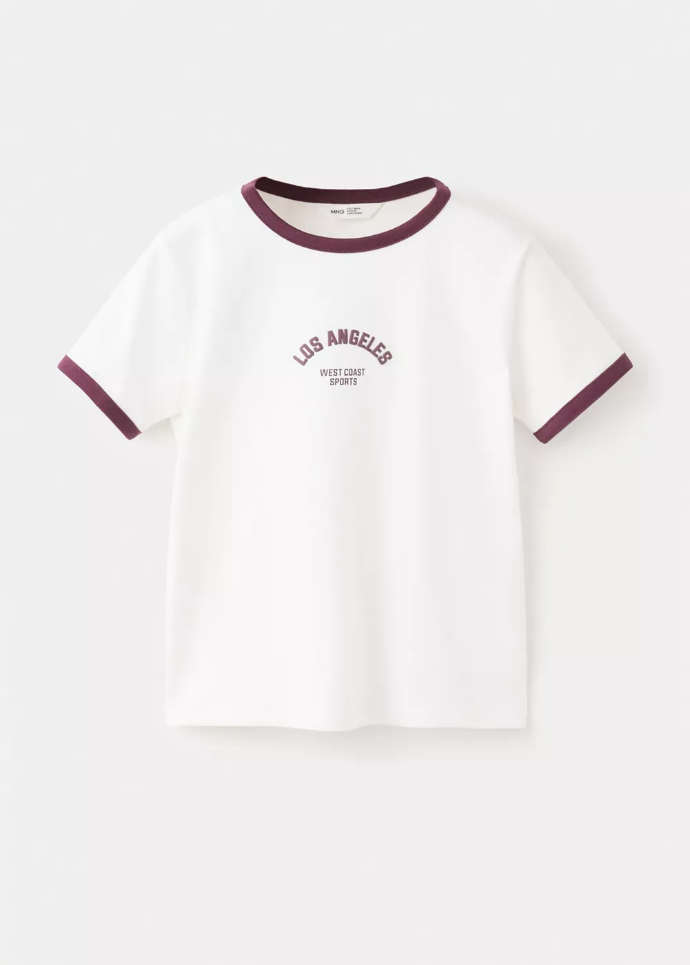 T-shirt imprimé bicolore, MANGO KIDS